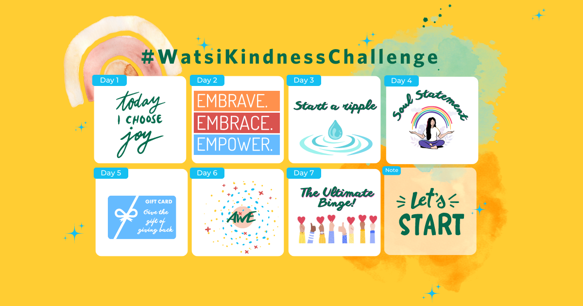 Your 7-Day Kindness Challenge with Watsi