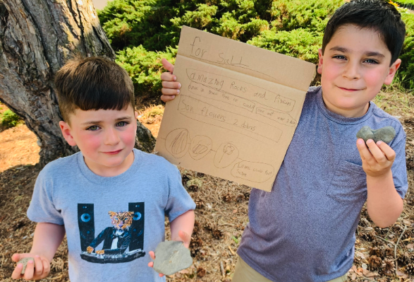 Asher and Calvin's innovative fundraising idea for Watsi patients!